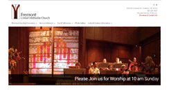 Desktop Screenshot of fremontumc.org