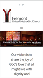 Mobile Screenshot of fremontumc.org